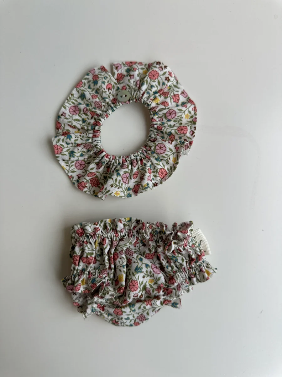 Cuello y culotte para muñeco de 33cm