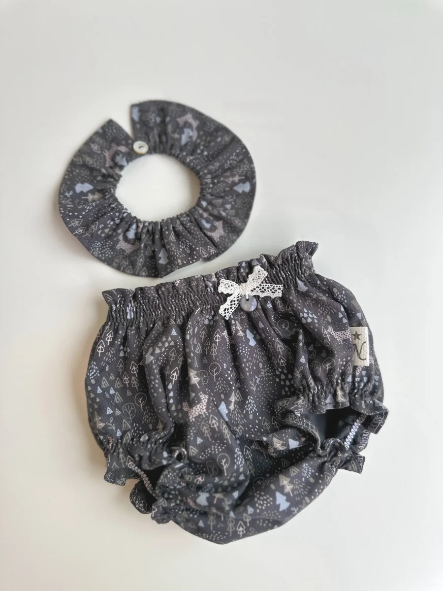 CUELLO Y CULOTTE PARA REBORN DE 48 CM