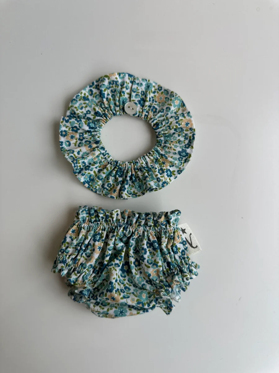Cuello y culotte para muñeco de 33cm