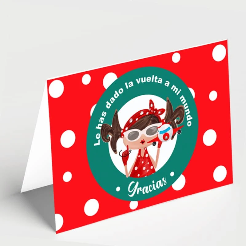 Portajetas Le has dado la vuelta a mi mundo