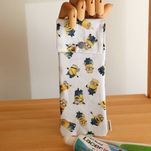 Bolsa tela impermeable cepillo dientes Minions
