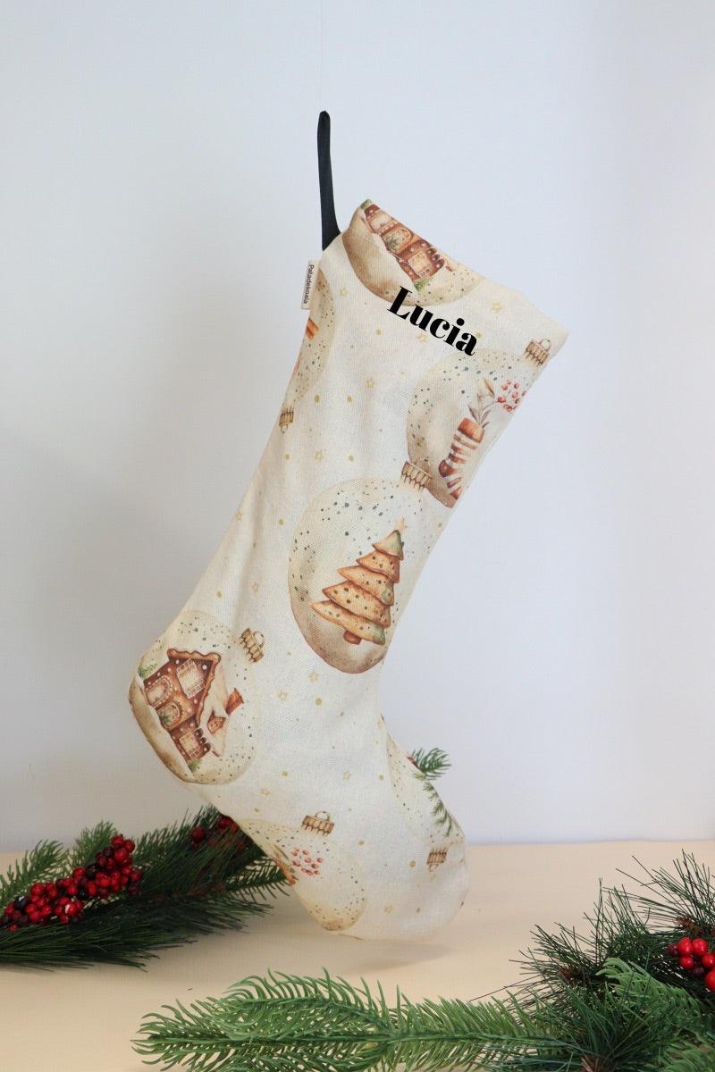 Calcetin navidad Casas