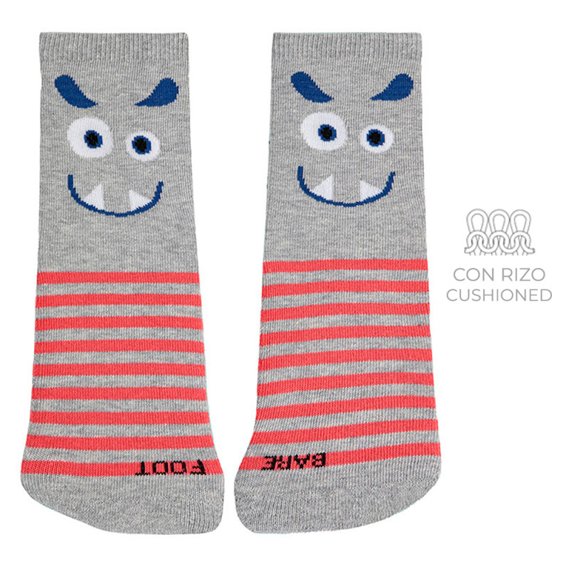 Calcetines Barefoot Monstruo con Rizo