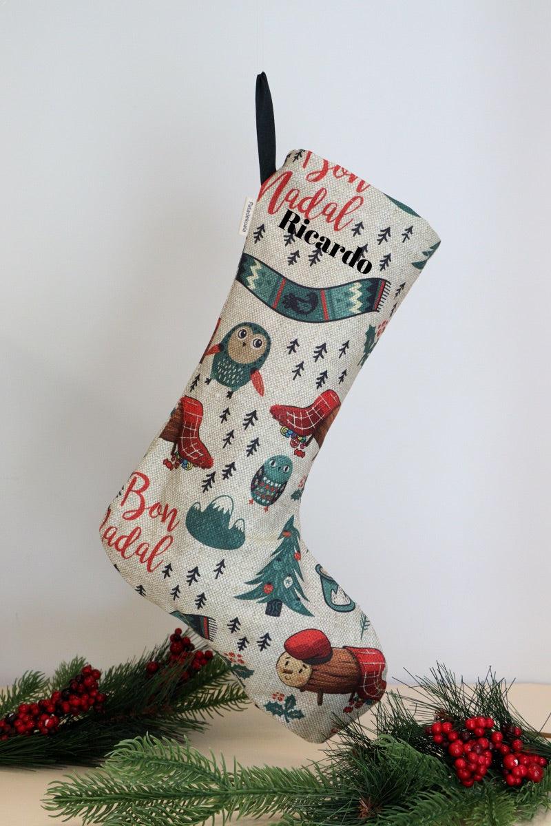 Calcetines de navidad Tió
