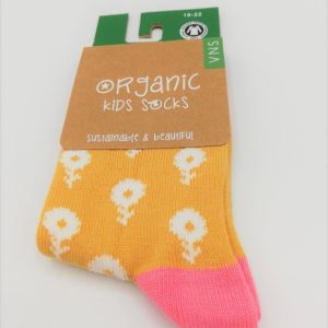 Calcetines infantiles flor
