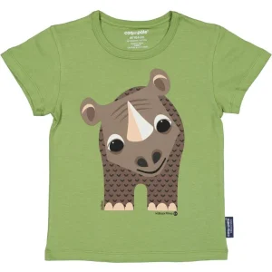 Camiseta caqui Mibo Rinoceronte