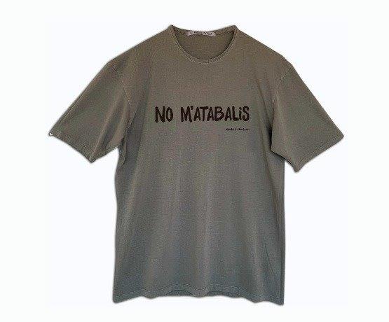 Camiseta No M’atabalis Gris