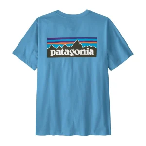Camiseta P-6 Logo Shore Blue