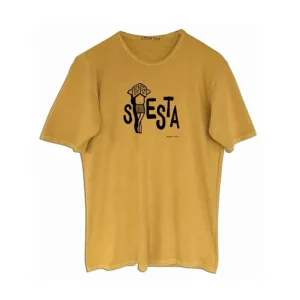 Camiseta Siesta Mostaza