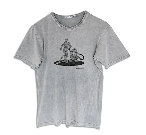 Camiseta Stardust Gris piedra