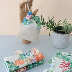 Discos desmaquillantes reutilizables Frida Orquídeas