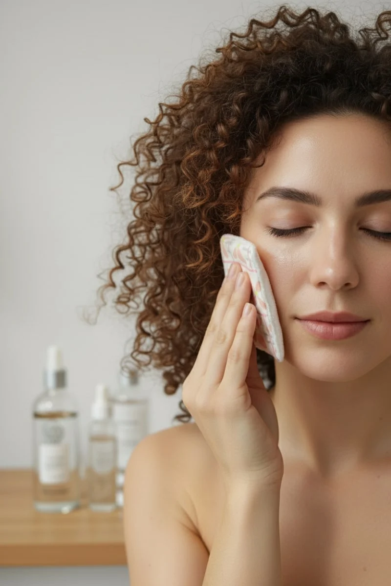 Discos limpieza facial mujer Silvana
