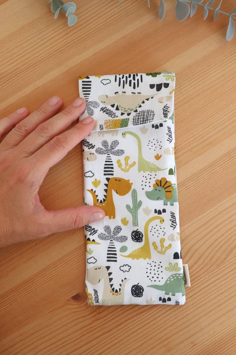 Funda cepillo de dientes impermeable Dinosaurios fondo blanco