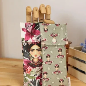 Fundas cepillo de dientes Frida Orquídeas