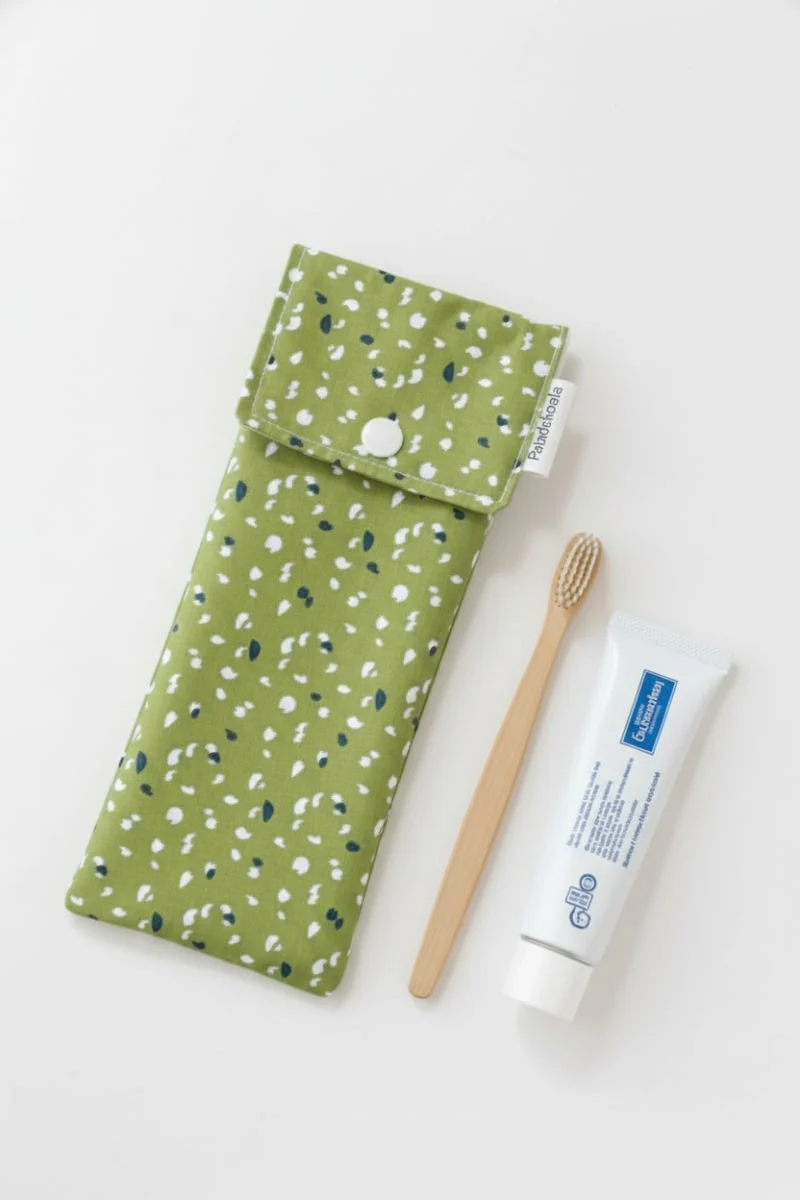Estuche para cepillo de dientes Verde oliva