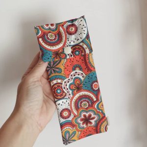 Estuche viaje impermeable cepillo dientes Flower