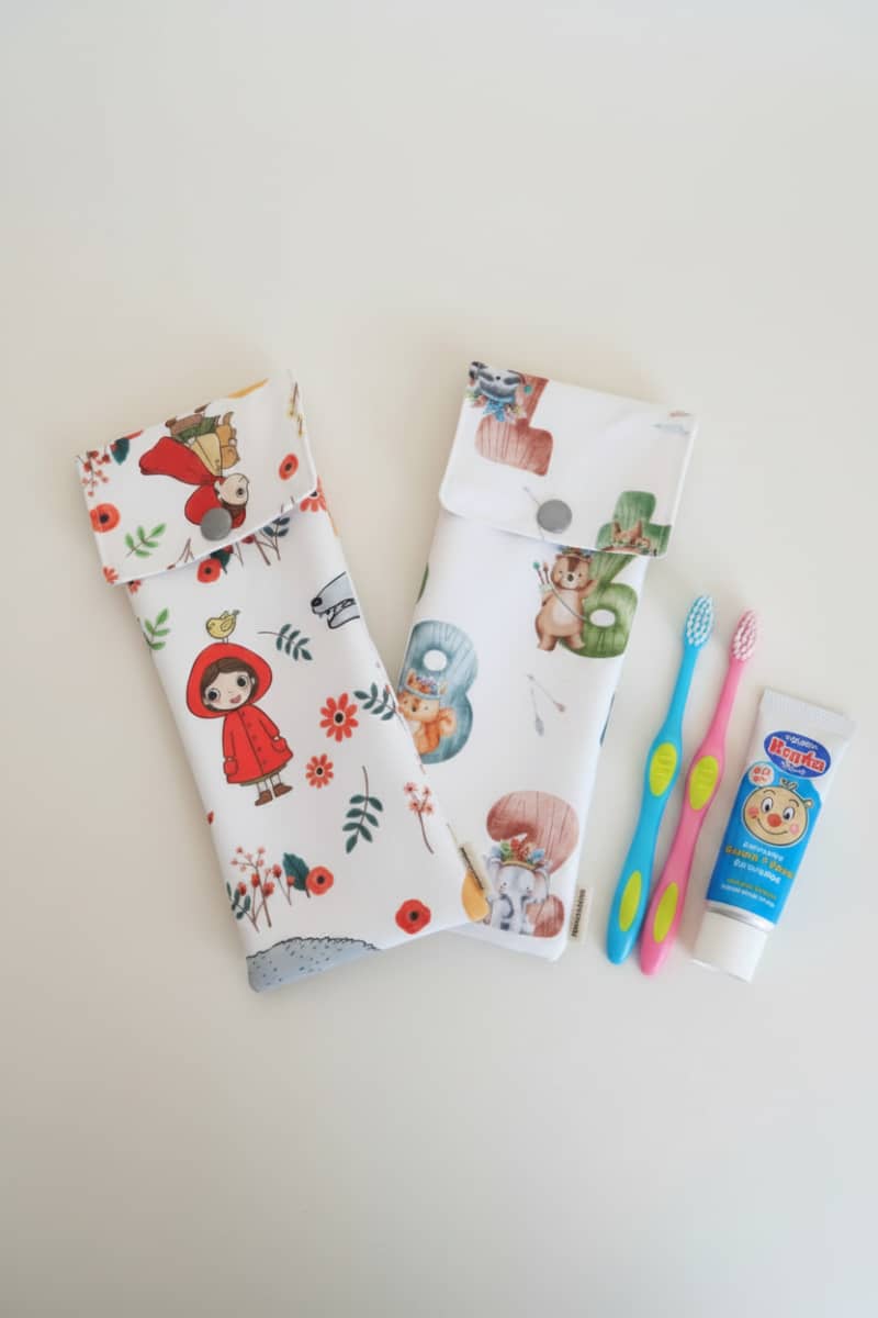 Funda cepillo dientes guardería Caperucita – Números