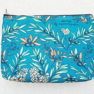 Neceser estampado tapicería reciclada