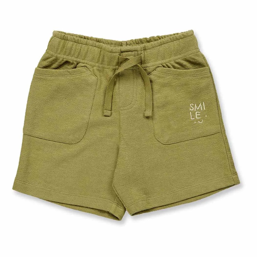 Pantalones cortos Rizo MAKU Oliva
