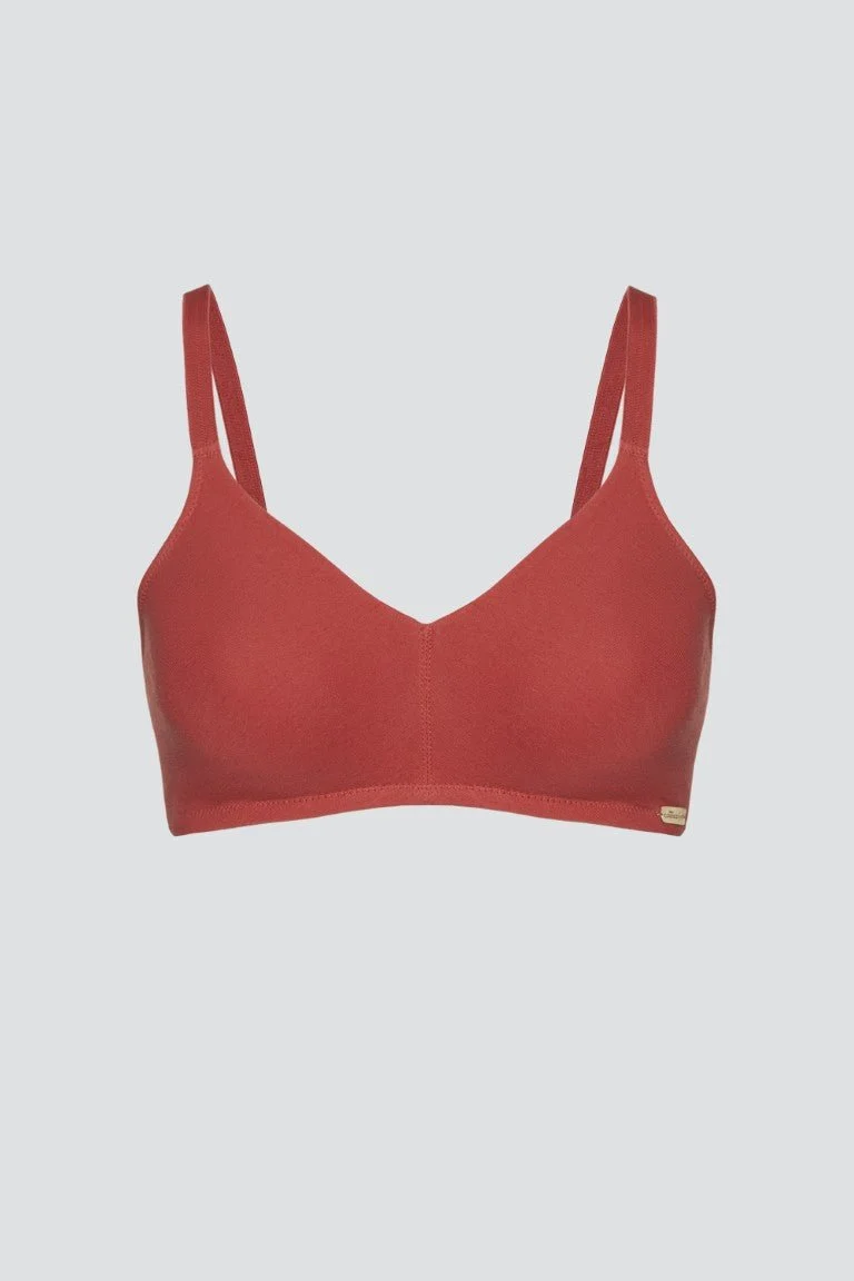 Sujetador sin aros Cranberry